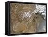 December 26, 2005, Satellite View of Afghanistan-Stocktrek Images-Framed Stretched Canvas