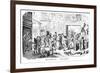 December - Boxing Day, 19th Century-George Cruikshank-Framed Giclee Print