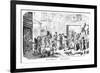 December - Boxing Day, 19th Century-George Cruikshank-Framed Giclee Print