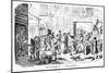 December - Boxing Day, 19th Century-George Cruikshank-Mounted Giclee Print