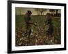 December, C.1882 (Oil on Panel)-George Clausen-Framed Giclee Print