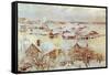 December Day-Albert Edelfelt-Framed Stretched Canvas