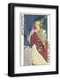 December Father Christmas-Found Image Holdings Inc-Framed Photographic Print