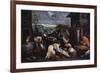 December (From the Series 'The Seasons), Late 16th or Early 17th Century-Leandro Bassano-Framed Giclee Print