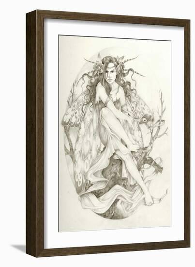 December Glow-Linda Ravenscroft-Framed Giclee Print