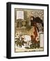 December, Illustration from the Fine Art Portofolio 'Le Mois', 1896-Eugene Grasset-Framed Premium Giclee Print