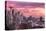 December Sunset in Seattle-MorrieC-Stretched Canvas