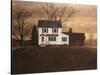 December Sunset-David Knowlton-Stretched Canvas