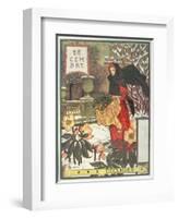 December-Eugene Grasset-Framed Giclee Print