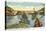 Deception Pass Bridge, Puget Sound, Washington-null-Stretched Canvas