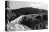 Deception Pass Bridge, Washington View Photograph - Deception Pass, WA-Lantern Press-Stretched Canvas