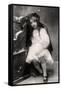 Decima Brooke in Little Red Riding Hood, 1907-null-Framed Stretched Canvas