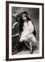 Decima Brooke in Little Red Riding Hood, 1907-null-Framed Photographic Print