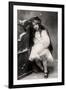 Decima Brooke in Little Red Riding Hood, 1907-null-Framed Photographic Print