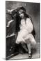 Decima Brooke in Little Red Riding Hood, 1907-null-Mounted Photographic Print