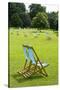 Deck Chairs in St. James Park-Massimo Borchi-Stretched Canvas