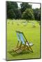 Deck Chairs in St. James Park-Massimo Borchi-Mounted Photographic Print