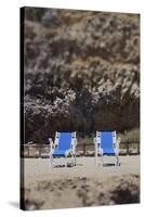 Deck Chairs-Toula Mavridou-Messer-Stretched Canvas