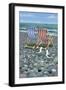 Deck Chairs-Peter Adderley-Framed Art Print