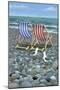 Deck Chairs-Peter Adderley-Mounted Art Print