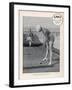 Deck Golf (Putting) on Board an Atlantic Liner-null-Framed Art Print