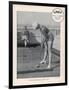 Deck Golf (Putting) on Board an Atlantic Liner-null-Framed Art Print