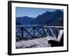 Deck of House, Fundo Los Leones, Raul Marin, Gulf of Corcovado-John Warburton-lee-Framed Photographic Print