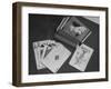 Deck of Playing Cards-David Scherman-Framed Photographic Print