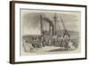 Deck of the French Transport, L'Euphrate, Off Messina-Edward Angelo Goodall-Framed Giclee Print