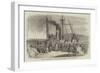 Deck of the French Transport, L'Euphrate, Off Messina-Edward Angelo Goodall-Framed Giclee Print