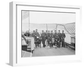 Deck of Uss Monitor on James River, Virginia-Stocktrek Images-Framed Photographic Print