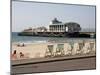 Deckchairs, Beach and Pier, Bournemouth, Dorset, England, United Kingdom, Europe-Rainford Roy-Mounted Photographic Print