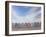 Deckchairs on Pebble Beach, Sidmouth, Devon, Uk-Peter Adams-Framed Photographic Print