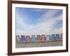 Deckchairs on Pebble Beach, Sidmouth, Devon, Uk-Peter Adams-Framed Photographic Print