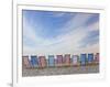 Deckchairs on Pebble Beach, Sidmouth, Devon, Uk-Peter Adams-Framed Photographic Print