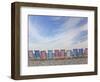 Deckchairs on Pebble Beach, Sidmouth, Devon, Uk-Peter Adams-Framed Photographic Print