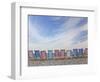 Deckchairs on Pebble Beach, Sidmouth, Devon, Uk-Peter Adams-Framed Photographic Print