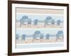 Deckchairs-Peter Adderley-Framed Art Print