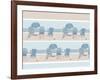 Deckchairs-Peter Adderley-Framed Art Print