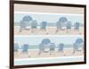 Deckchairs-Peter Adderley-Framed Art Print