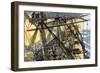 Deckhands in Action on the USS "Constitution" Against the "Levant and Cyane," War of 1812-null-Framed Giclee Print