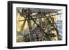 Deckhands in Action on the USS "Constitution" Against the "Levant and Cyane," War of 1812-null-Framed Giclee Print