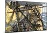 Deckhands in Action on the USS "Constitution" Against the "Levant and Cyane," War of 1812-null-Mounted Giclee Print