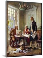 Declaration Committee-null-Mounted Giclee Print