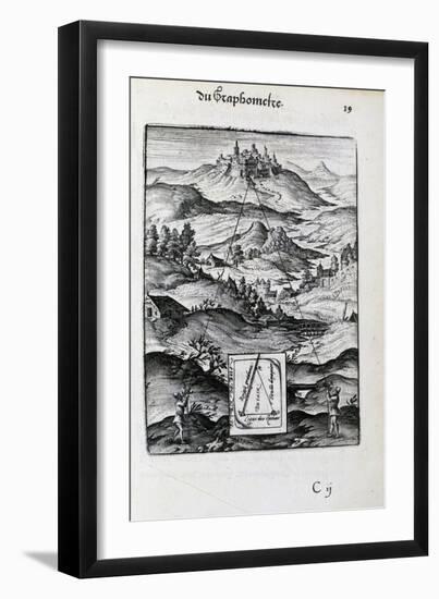 Declaration De L'Usage Du Graphometre (Essay on Trigonometry)-null-Framed Giclee Print