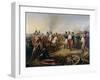 Declaration of Allied Victory after the Battle of Leipzig, 19th October 1813, 1839-Johann Peter Krafft-Framed Giclee Print
