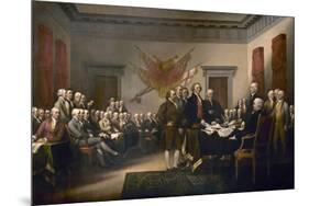 Declaration of Independence, 1819-John Trumbull-Mounted Giclee Print