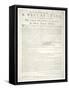 Declaration of Independence, Charleston, C.2 August 1776-null-Framed Stretched Canvas