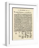 Declaration of Independence Doc.-null-Framed Art Print