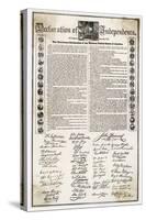 Declaration of Independence Document-null-Stretched Canvas